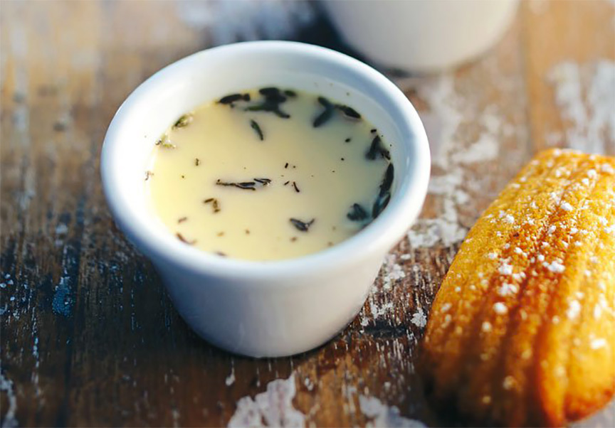 Cuisiner une crème au thym maison